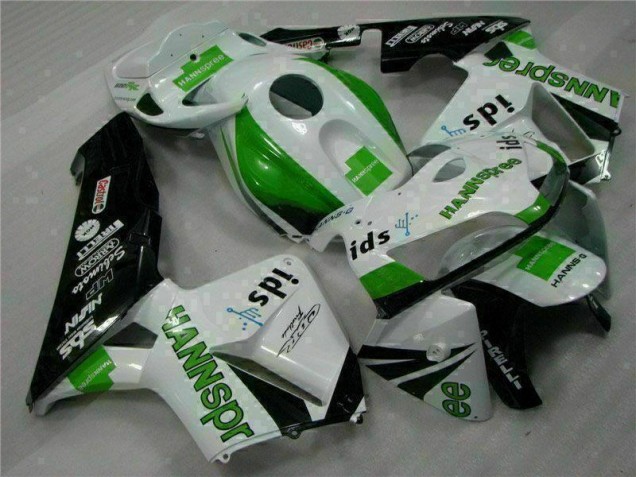 Green 2005-2006 Honda CBR600RR Motorcycle Fairings Green 2005-2006 Honda CBR600RR Motorcycle Fairings