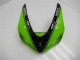 Green 2005-2006 Kawasaki ZX6R Motorcycle Bodywork Green 2005-2006 Kawasaki ZX6R Motorcycle Bodywork