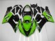 Green 2005-2006 Kawasaki ZX6R Motorcycle Bodywork Green 2005-2006 Kawasaki ZX6R Motorcycle Bodywork