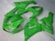 Green 2005-2006 Kawasaki ZX6R Motorcycle Fairing Green 2005-2006 Kawasaki ZX6R Motorcycle Fairing