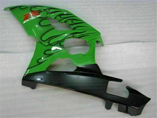 Green 2005-2006 Suzuki GSXR 1000 Motorcycle Fairings Green 2005-2006 Suzuki GSXR 1000 Motorcycle Fairings