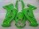 Green 2006-2008 Kawasaki EX650 Motorcycle Fairing Green 2006-2008 Kawasaki EX650 Motorcycle Fairing
