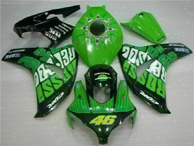 Green 2008-2011 Honda CBR1000RR Motorcycle Fairings Green 2008-2011 Honda CBR1000RR Motorcycle Fairings