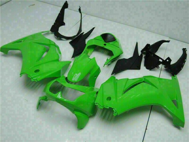 Green 2008-2012 Kawasaki EX250 Motorcycle Fairing Green 2008-2012 Kawasaki EX250 Motorcycle Fairing
