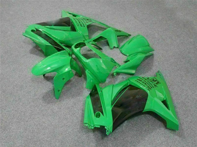 Green 2008-2012 Kawasaki EX250 Motorcycle Fairings Green 2008-2012 Kawasaki EX250 Motorcycle Fairings