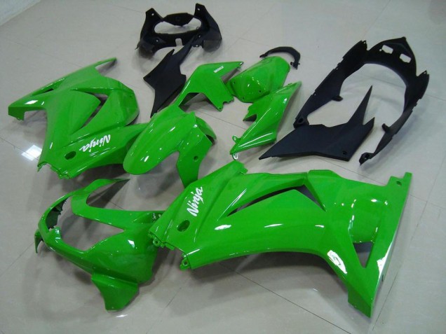 Green 2008-2012 Kawasaki ZX250R Motorcycle Fairings Green 2008-2012 Kawasaki ZX250R Motorcycle Fairings