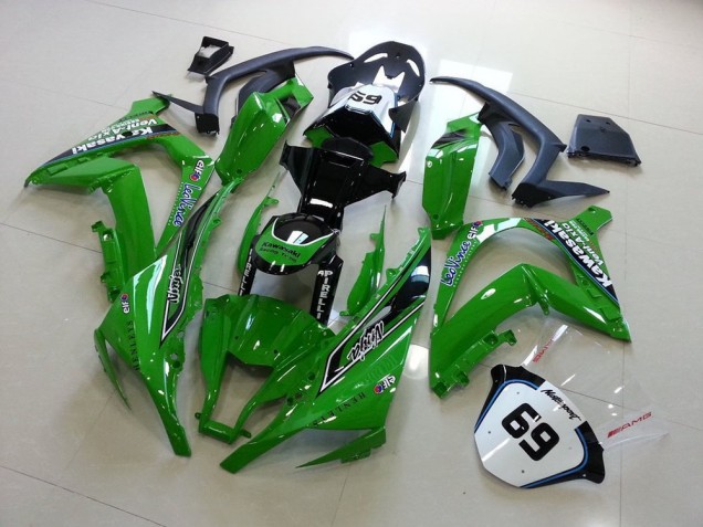 Green 2011-2015 Kawasaki ZX10R Motorcycle Fairings Green 2011-2015 Kawasaki ZX10R Motorcycle Fairings