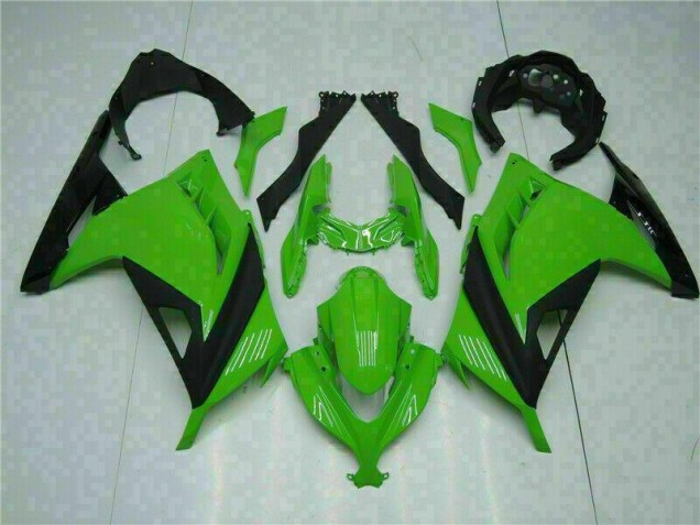 Green 2013-2016 Kawasaki EX300 Motorcycle Fairings Green 2013-2016 Kawasaki EX300 Motorcycle Fairings