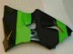 Green Black 2000-2002 Kawasaki ZX6R Motorcycle Bodywork Green Black 2000-2002 Kawasaki ZX6R Motorcycle Bodywork
