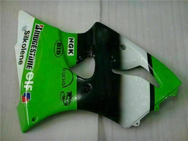 Green Black 2000-2002 Kawasaki ZX6R Motorcycle Fairing & Bodywork Green Black 2000-2002 Kawasaki ZX6R Motorcycle Fairing & Bodywork