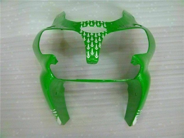 Green Black 2000-2002 Kawasaki ZX6R Motorcycle Fairing Kits & Plastic Green Black 2000-2002 Kawasaki ZX6R Motorcycle Fairing Kits & Plastic