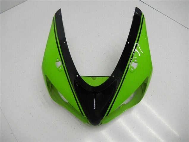 Green Black 2005-2006 Kawasaki ZX6R Motorcycle Fairing