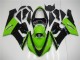 Green Black 2005-2006 Kawasaki ZX6R Motorcycle Fairing