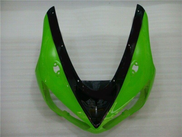 Green Black 2005-2006 Kawasaki ZX6R Motorcycle Fairings Green Black 2005-2006 Kawasaki ZX6R Motorcycle Fairings