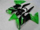 Green Black 2006-2008 Kawasaki EX650 Motorcycle Fairing Green Black 2006-2008 Kawasaki EX650 Motorcycle Fairing