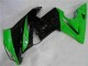 Green Black 2006-2008 Kawasaki EX650 Motorcycle Fairing Green Black 2006-2008 Kawasaki EX650 Motorcycle Fairing