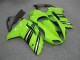 Green Black 2007-2008 Kawasaki ZX6R Motorcycle Fairings Green Black 2007-2008 Kawasaki ZX6R Motorcycle Fairings