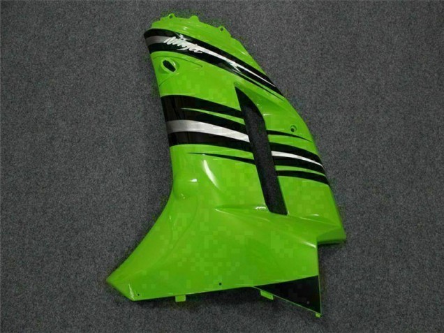 Green Black 2007-2008 Kawasaki ZX6R Motorcycle Fairings Green Black 2007-2008 Kawasaki ZX6R Motorcycle Fairings