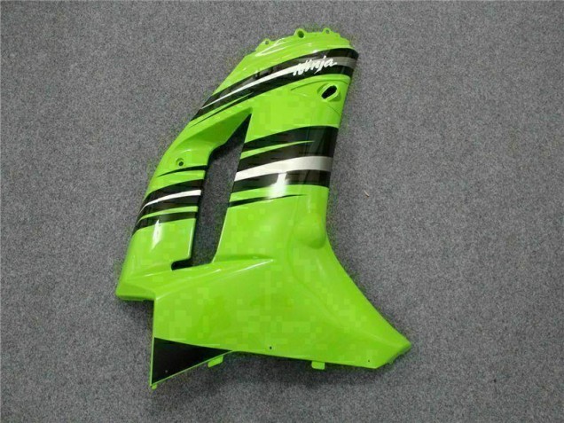 Green Black 2007-2008 Kawasaki ZX6R Motorcycle Fairings Green Black 2007-2008 Kawasaki ZX6R Motorcycle Fairings
