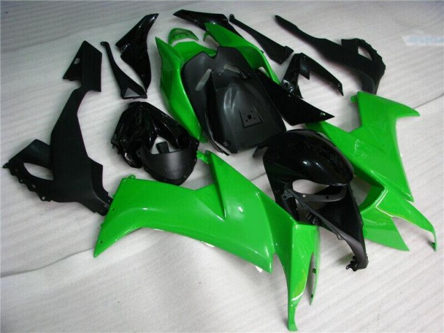 Green Black 2008-2010 Kawasaki ZX10R Motorcycle Fairings Green Black 2008-2010 Kawasaki ZX10R Motorcycle Fairings