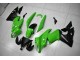 Green Black 2009-2011 Kawasaki EX650 Motorcycle Fairing Green Black 2009-2011 Kawasaki EX650 Motorcycle Fairing