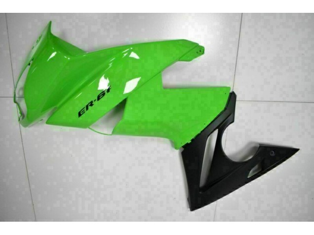 Green Black 2009-2011 Kawasaki EX650 Motorcycle Fairing Green Black 2009-2011 Kawasaki EX650 Motorcycle Fairing