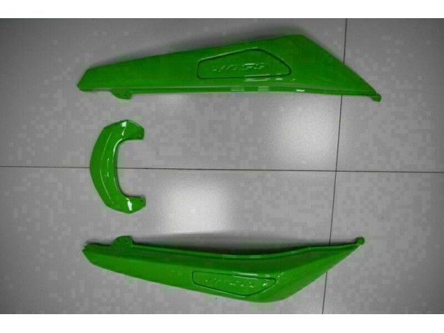 Green Black 2009-2011 Kawasaki EX650 Motorcycle Fairing Green Black 2009-2011 Kawasaki EX650 Motorcycle Fairing