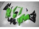 Green Black 2009-2011 Kawasaki EX650 Motorcycle Fairings Green Black 2009-2011 Kawasaki EX650 Motorcycle Fairings