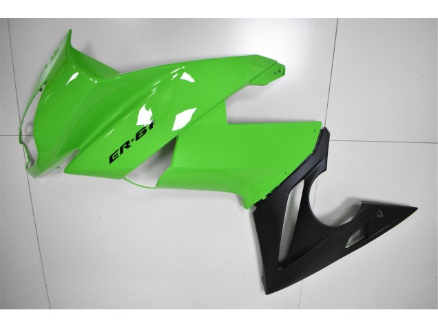 Green Black 2009-2011 Kawasaki EX650 Motorcycle Fairings Green Black 2009-2011 Kawasaki EX650 Motorcycle Fairings
