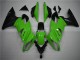 Green Black 2009-2011 Kawasaki EX650 Motorcycle Fairings Green Black 2009-2011 Kawasaki EX650 Motorcycle Fairings