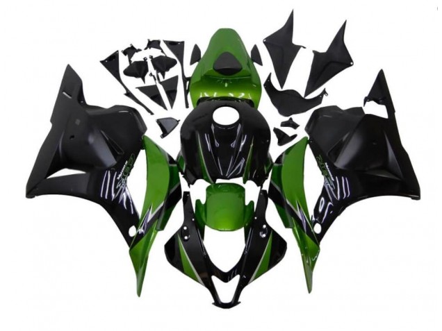 Green Black 2009-2012 Honda CBR600RR Motorcycle Fairings Green Black 2009-2012 Honda CBR600RR Motorcycle Fairings