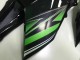 Green Black 2013-2016 Kawasaki Z800 Motorcycle Fairings