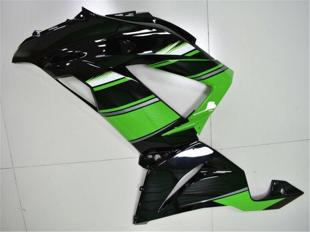 Green Black 2013-2018 Kawasaki ZX6R Motorcycle Fairings Green Black 2013-2018 Kawasaki ZX6R Motorcycle Fairings
