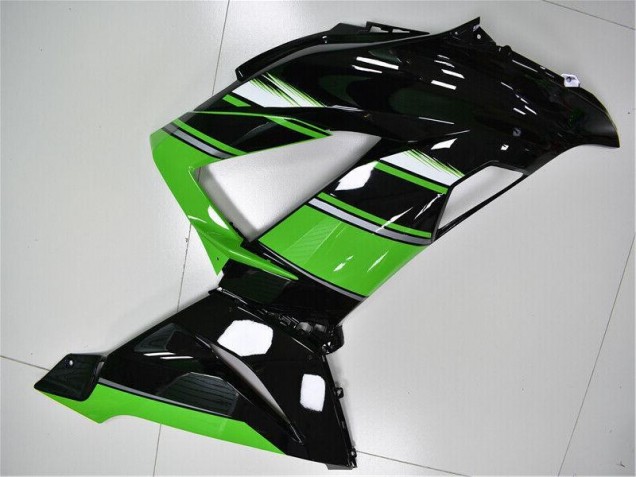 Green Black 2013-2018 Kawasaki ZX6R Motorcycle Fairings Green Black 2013-2018 Kawasaki ZX6R Motorcycle Fairings