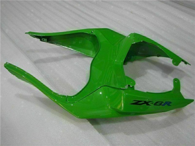 Green Black LeoVince 2009-2012 Kawasaki ZX6R Motorcycle Fairings Green Black LeoVince 2009-2012 Kawasaki ZX6R Motorcycle Fairings