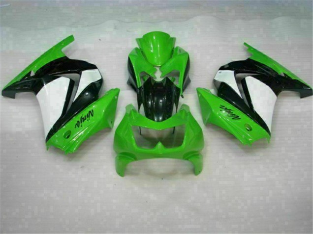 Green Black Ninja 2008-2012 Kawasaki EX250 Full Motorcycle Fairing Kits Green Black Ninja 2008-2012 Kawasaki EX250 Full Motorcycle Fairing Kits
