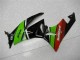 Green Black Red 2009-2012 Kawasaki ZX6R Motorcycle Fairings Green Black Red 2009-2012 Kawasaki ZX6R Motorcycle Fairings