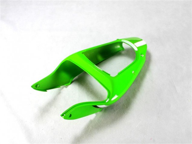 Green Black White 2000-2002 Kawasaki ZX6R Motorcycle Fairings Green Black White 2000-2002 Kawasaki ZX6R Motorcycle Fairings
