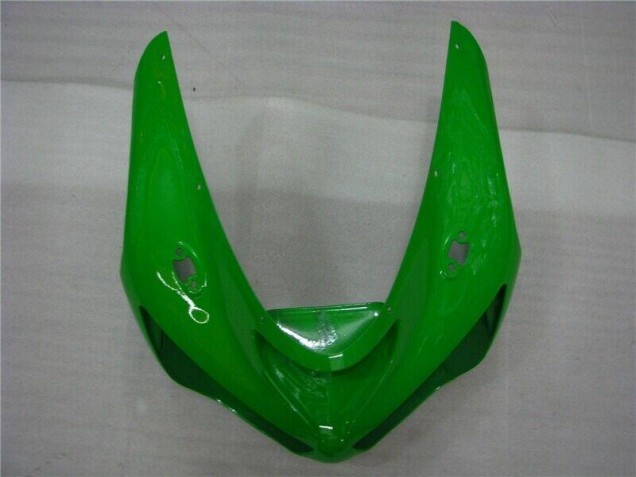 Green Matte Black 2005-2006 Kawasaki ZX6R Motorcycle Fairings Green Matte Black 2005-2006 Kawasaki ZX6R Motorcycle Fairings