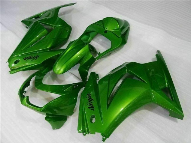 Green Ninja 2008-2012 Kawasaki EX250 Motorcycle Fairing Green Ninja 2008-2012 Kawasaki EX250 Motorcycle Fairing