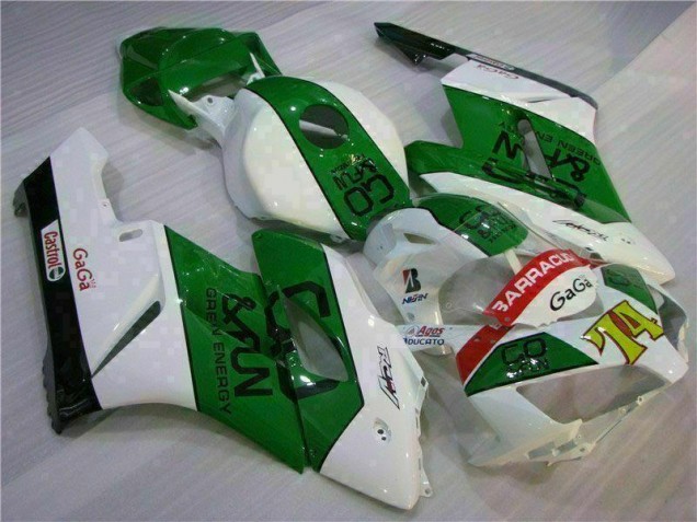 Green White 2004-2005 Honda CBR1000RR Motorcycle Fairings Green White 2004-2005 Honda CBR1000RR Motorcycle Fairings