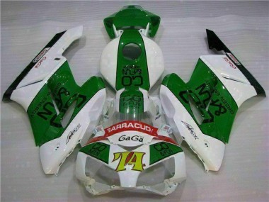 Green White 2004-2005 Honda CBR1000RR Motorcycle Fairings
