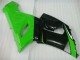 Green White Black 2005-2006 Kawasaki ZX6R Motorcycle Fairings Green White Black 2005-2006 Kawasaki ZX6R Motorcycle Fairings