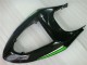 Green White Black 2005-2006 Kawasaki ZX6R Motorcycle Fairings Green White Black 2005-2006 Kawasaki ZX6R Motorcycle Fairings