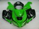 Green White Black 2005-2006 Kawasaki ZX6R Motorcycle Fairings Green White Black 2005-2006 Kawasaki ZX6R Motorcycle Fairings