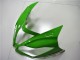 Green White Black 2013-2018 Kawasaki ZX6R Motorcycle Fairings