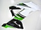 Green White Black 2013-2018 Kawasaki ZX6R Motorcycle Fairings