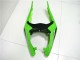 Green White Black 2013-2018 Kawasaki ZX6R Motorcycle Fairings