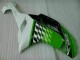 Green White Ninja 2007-2008 Kawasaki ZX6R Motorcycle Fairings Green White Ninja 2007-2008 Kawasaki ZX6R Motorcycle Fairings