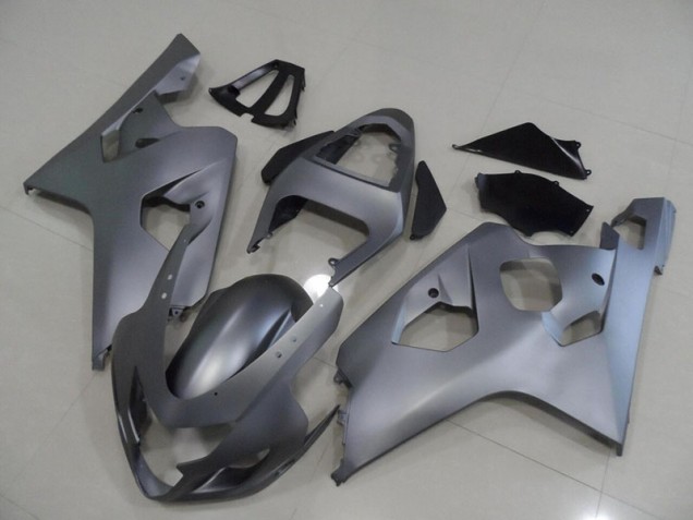 Grey 2004-2005 Suzuki GSXR 750 Motorcycle Fairings Grey 2004-2005 Suzuki GSXR 750 Motorcycle Fairings